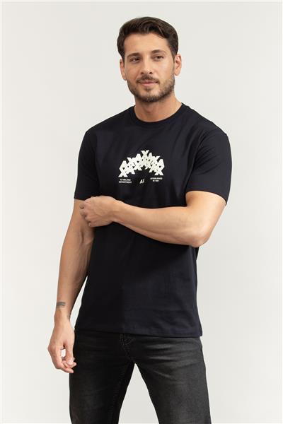 Armani Exchange Erkek Bisiklet Yaka T-Shirt