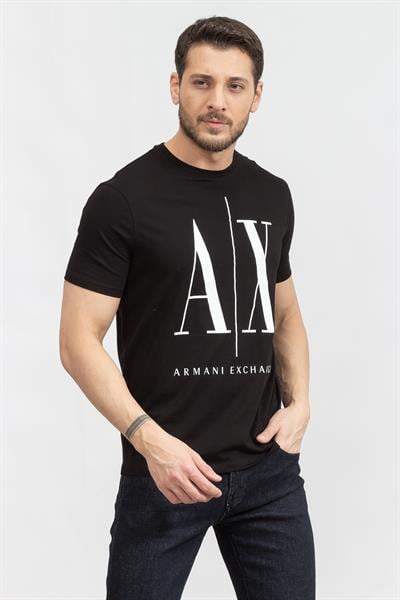 Armani Exchange Erkek Bisiklet Yaka T-Shirt