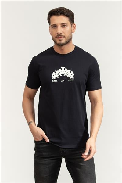 Armani Exchange Erkek Bisiklet Yaka T-Shirt