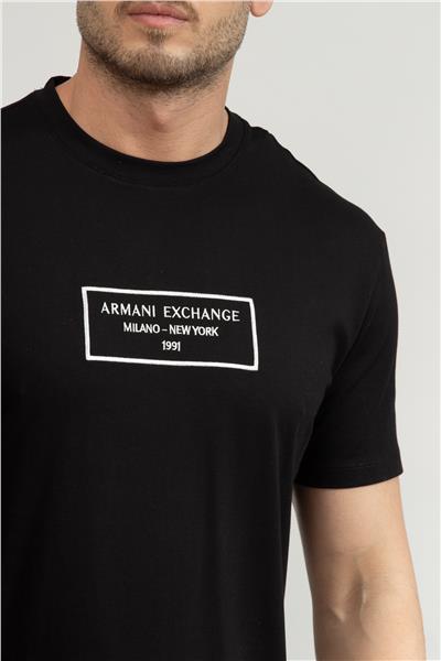Armani Exchange Erkek Bisiklet Yaka T-Shirt