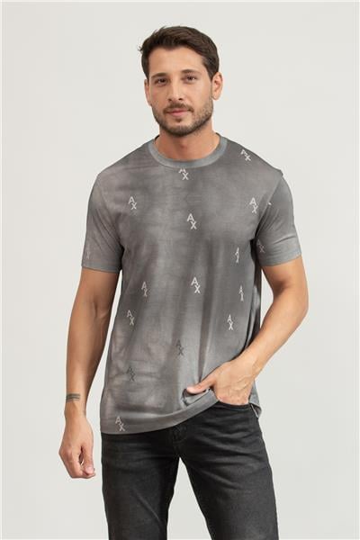 Armani Exchange Erkek Bisiklet Yaka T-Shirt