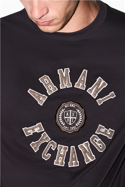 Armani Exchange Erkek Bisiklet Yaka T-Shirt