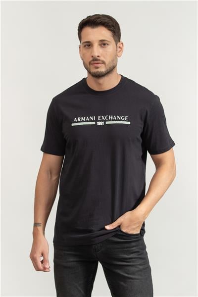 Armani Exchange Erkek Bisiklet Yaka T-Shirt