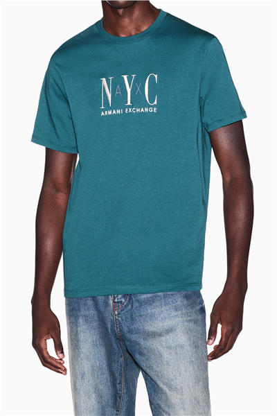 Armani Exchange Erkek Bisiklet Yaka T-Shirt