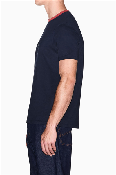 Armani Exchange Erkek Bisiklet Yaka T-Shirt Lacivert