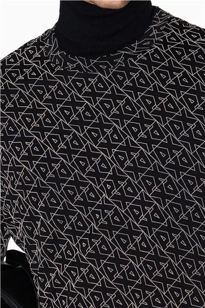 Armani Exchange Erkek Bisiklet Yaka T-Shirt