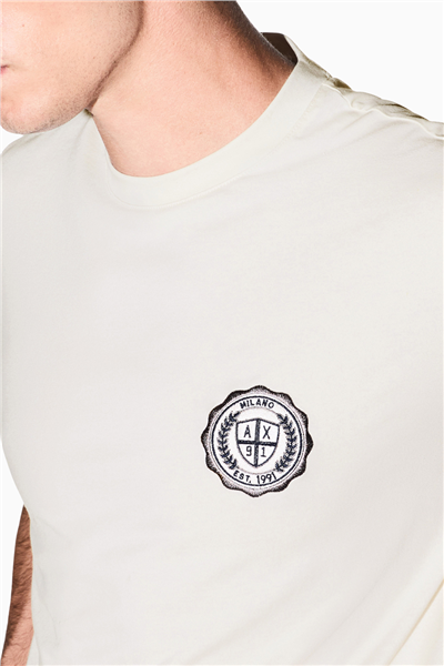 Armani Exchange Erkek Bisiklet Yaka T-Shirt