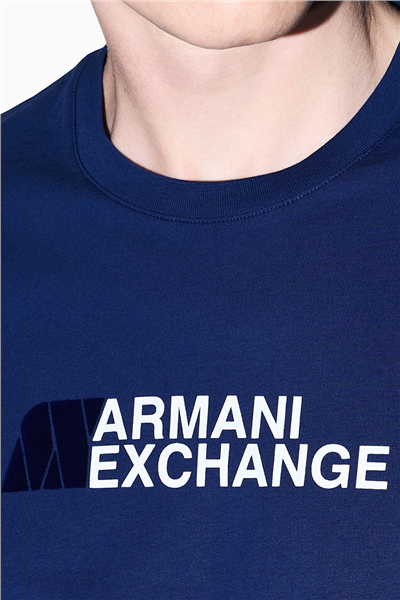 Armani Exchange Erkek Bisiklet Yaka T-Shirt