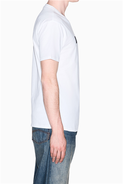 Armani Exchange Erkek Bisiklet Yaka T-Shirt Beyaz