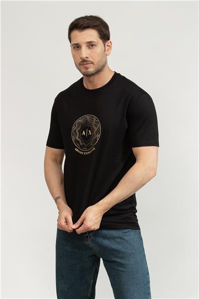 Armani Exchange Erkek Bisiklet Yaka T-Shirt