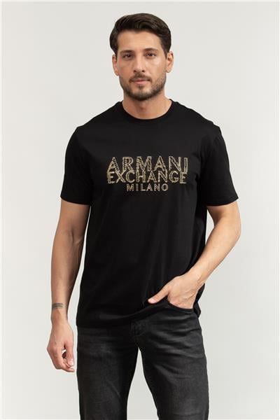 Armani Exchange Erkek Bisiklet Yaka T-Shirt