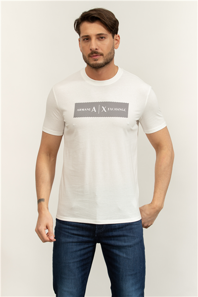 Armani Exchange Erkek Bisiklet Yaka T-Shirt