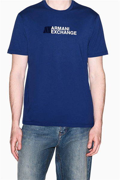 Armani Exchange Erkek Bisiklet Yaka T-Shirt