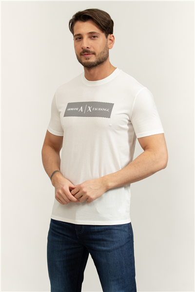 Armani Exchange Erkek Bisiklet Yaka T-Shirt