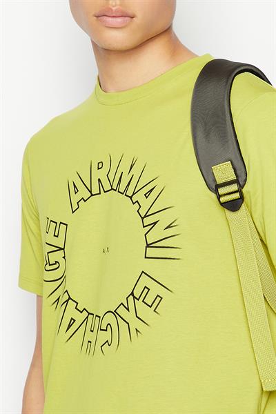 Armani Exchange Erkek Bisiklet Yaka T-Shirt Çok Renkli