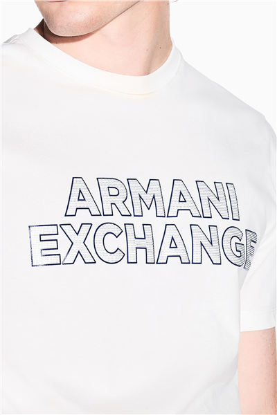 Armani Exchange Erkek Bisiklet Yaka T-Shirt