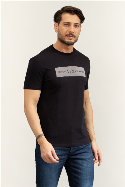 Armani Exchange Erkek Bisiklet Yaka T-Shirt