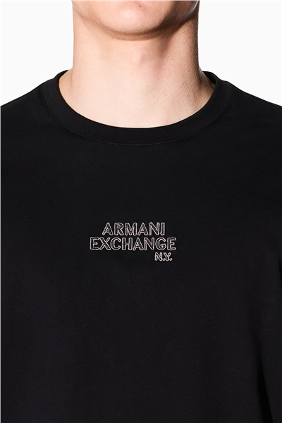 Armani Exchange Erkek Bisiklet Yaka T-Shirt