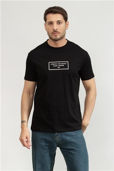Armani Exchange Erkek Bisiklet Yaka T-Shirt