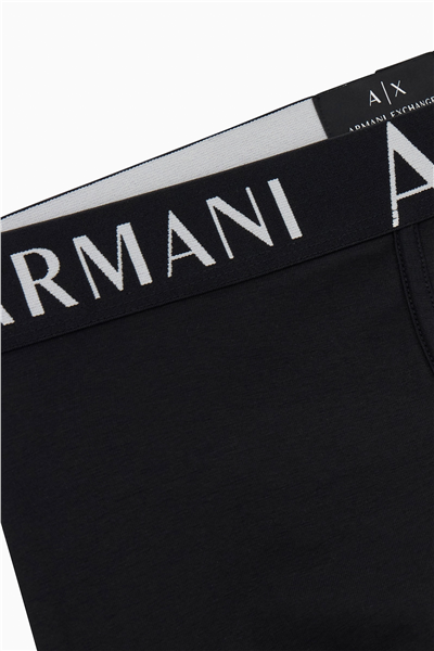 Armani Exchange Erkek Boxer Siyah