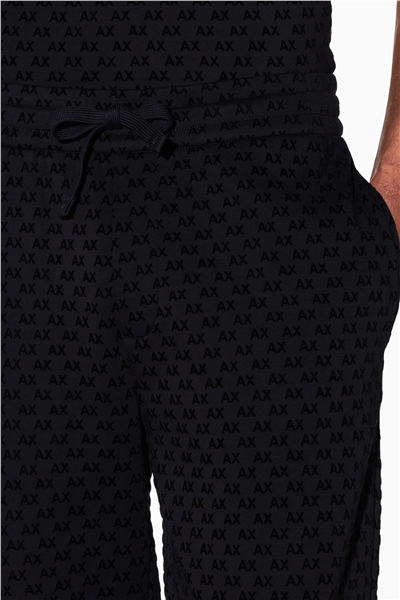 Armani Exchange Erkek Eşofman Alt Siyah