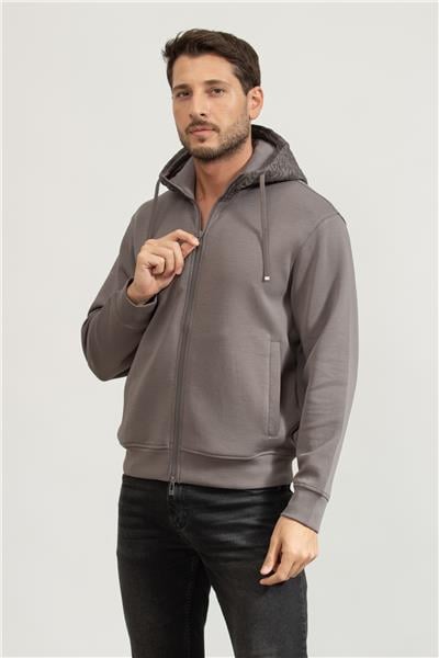 Armani Exchange Erkek Fermuarlı Sweatshirt