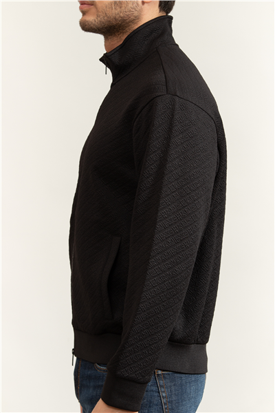 Armani Exchange Erkek Fermuarlı Sweatshirt