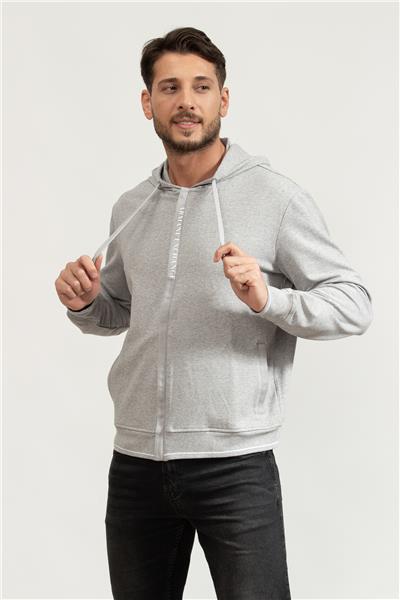 Armani Exchange Erkek Fermuarlı Sweatshirt