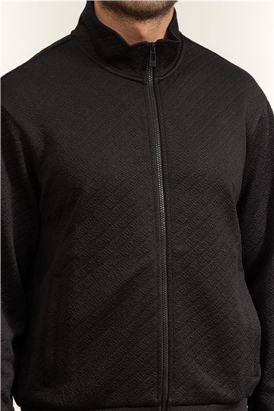Armani Exchange Erkek Fermuarlı Sweatshirt