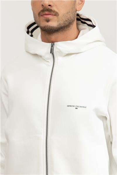 Armani Exchange Erkek Fermuarlı Sweatshirt