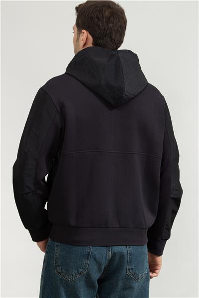 Armani Exchange Erkek Fermuarlı Sweatshirt