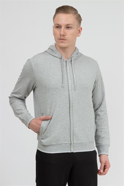 Armani Exchange Erkek Fermuarlı Sweatshirt