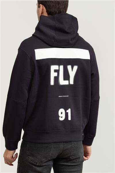 Armani Exchange Erkek Fermuarlı Sweatshirt