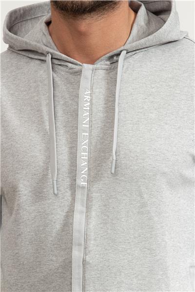 Armani Exchange Erkek Fermuarlı Sweatshirt
