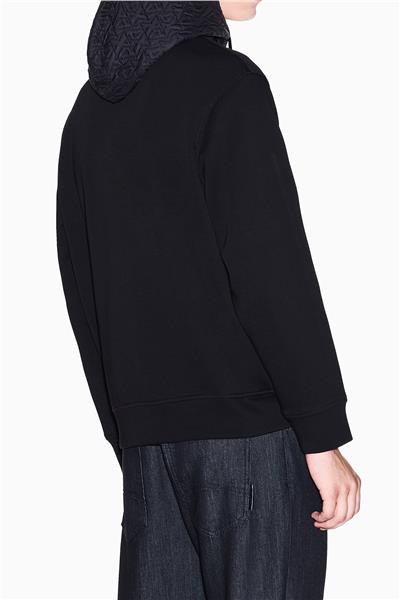 Armani Exchange Erkek Fermuarlı Sweatshirt