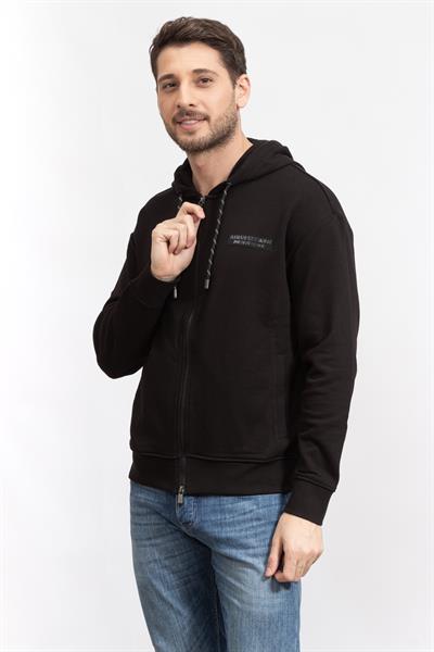 Armani Exchange Erkek Fermuarlı Sweatshirt