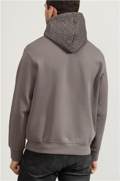 Armani Exchange Erkek Fermuarlı Sweatshirt