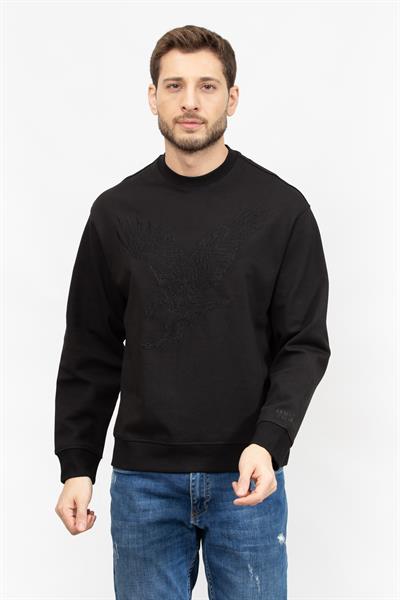 Armani Exchange Erkek Fermuarlı Sweatshirt