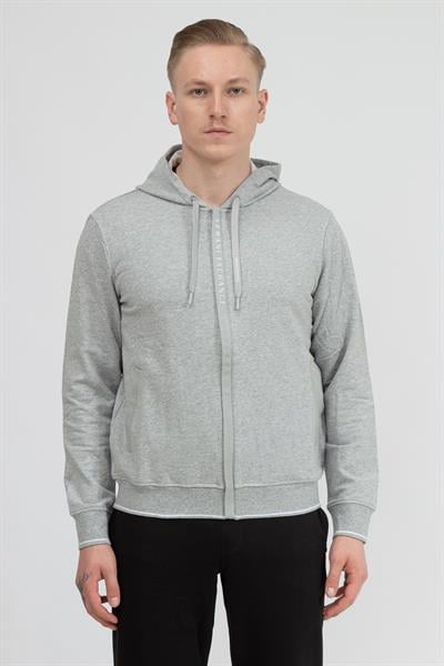 Armani Exchange Erkek Fermuarlı Sweatshirt