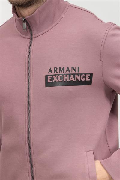 Armani Exchange Erkek Fermuarlı Sweatshirt