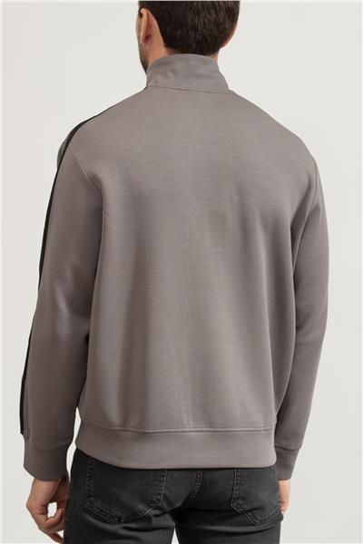 Armani Exchange Erkek Fermuarlı Sweatshirt