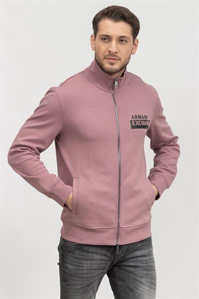 Armani Exchange Erkek Fermuarlı Sweatshirt