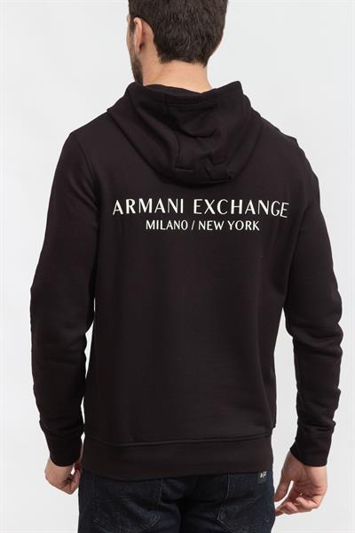 Armani Exchange Erkek Fermuarlı Sweatshirt