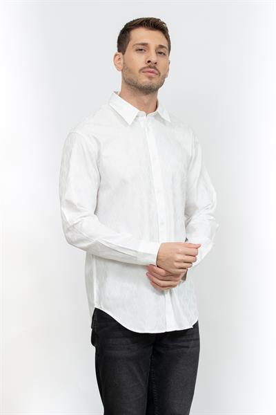 Armani Exchange Erkek Gömlek Beyaz