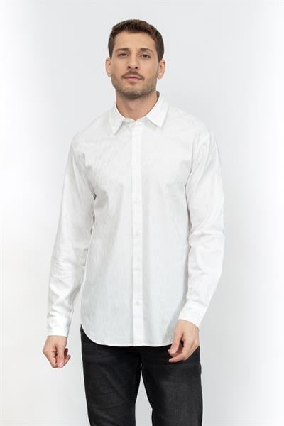 Armani Exchange Erkek Gömlek Beyaz