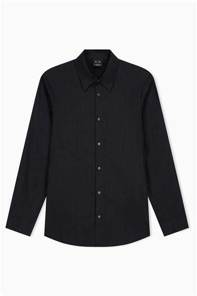 Armani Exchange Erkek Gömlek Siyah