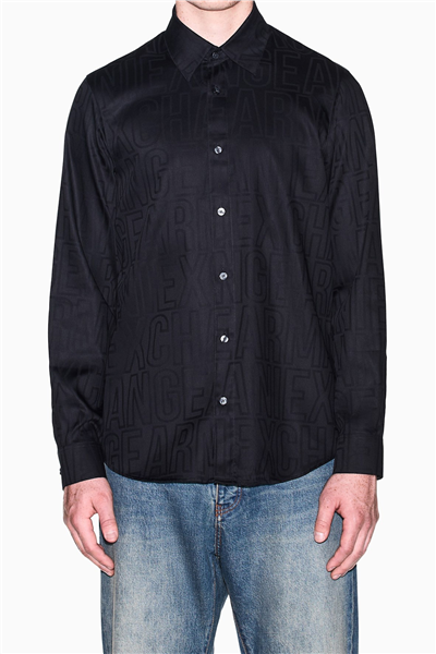Armani Exchange Erkek Gömlek Siyah