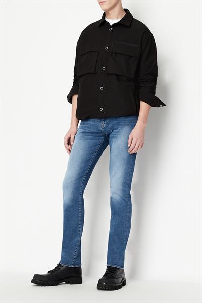 Armani Exchange Erkek Jean Pantolon Mavi