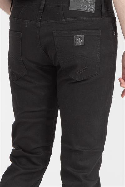 Armani Exchange Erkek Jean Pantolon Siyah