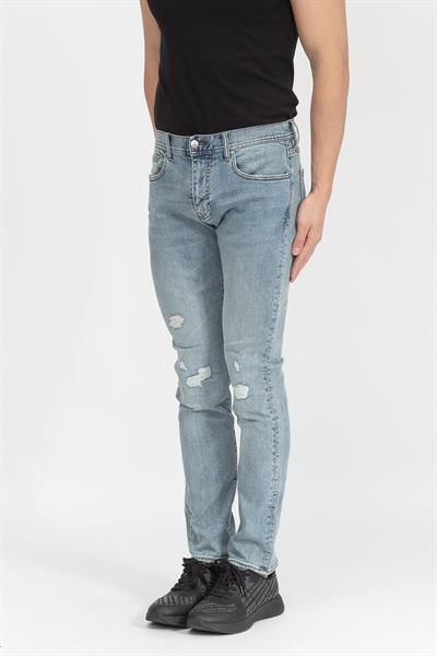 Armani Exchange Erkek Jean Pantolon Mavi
